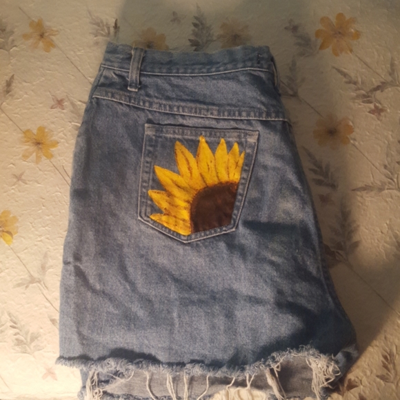Riders by Lee Pants - Vintage Riders Lee  handpainted one of a kind